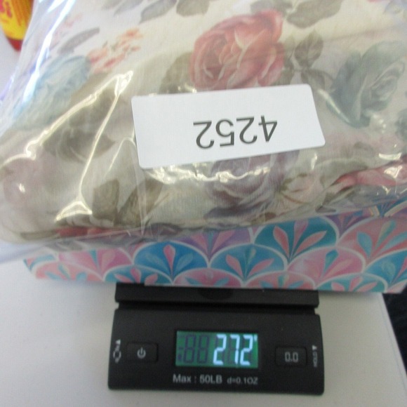 Dessy Creations Maxi Sundress Women's 10 Ivory Floral Vtg Prom Cottagecore 272 - Picture 13 of 13